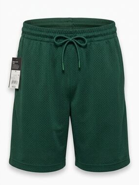 Target Men's Athletic Mesh Shorts in Forest Green